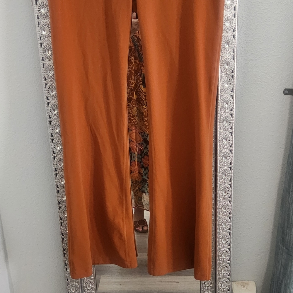 Lululemon Athletica Cayenne  Fabric Flared Yoga Leggings